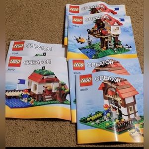 2 sets of LEGO Creator 3 In 1 Treehouse Set #31010